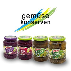 Gemüsekonserven